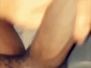 Talking Nasty AF While I’m Stroking My Dick Making My Cum Shoot Out Of My Thick Black Cock 6/16