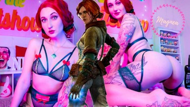 Triss Merigold Erotic Strip Tease