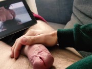 Very first homemade video jerking my big cock dreaming of fit girl 6/16