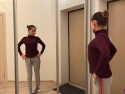 Classmate Sucks Guy's Big Dick And Gets Facial 1/16