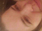 Rubbing my pussy on the bathroom counter  16/16