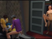 They invited a big black member to the stepfamily.  stepmommy & then stepdaughter | Sims 13/16