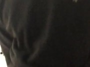 Solo male filling a condom with a huge load of cum. Tattooed man with a tasty big dick 14/16