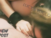 Sloppy Blowjob, Cum over My Big Tits  3/16