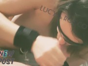 Sloppy Blowjob, Cum over My Big Tits  7/16