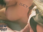 Sloppy Blowjob, Cum over My Big Tits  8/16