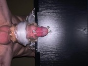 Verbal Guy Fucking Fleshlight While Moaning Until Dripping Cum - 4K 16/16