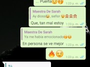  me cojo a maestra de mi hija y me corro en su cara 4/16