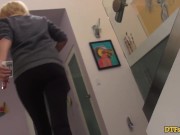 DTFsluts - BIG NATURAL TITS BLONDE SLUT ASHLEE GRAHAM AT HOME CUM SWALLOWING SEX TAPE 4/16