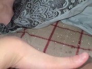 horny white girl pumps clit and fingers herself with squirting orgasm multiple times  13/16