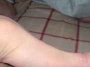 horny white girl pumps clit and fingers herself with squirting orgasm multiple times  5/16