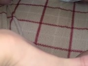 horny white girl pumps clit and fingers herself with squirting orgasm multiple times  9/16