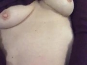 Sexy milf bored at home.. watching Playboys  girls next door 5/16