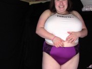 Melonie Kares tries on three Panties 3 16/16