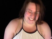 Melonie Kares tries on three Panties 1 5/16