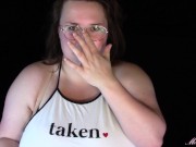 Melonie Kares tries on three Panties 1 7/16