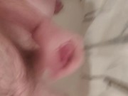 Sligin' sperm in the shower