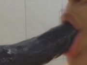 Super sloppy in the shower  14/16