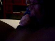 Quick Blow Jog with Surprise cum in mouth 10/16