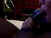 Quick Blow Jog with Surprise cum in mouth 5/16