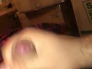 Solo masterbating in bed 11/16