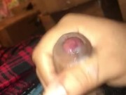 Solo masterbating in bed 16/16