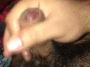 Solo masterbating in bed 6/16