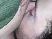 Listen to me orgasm as My boyfriend eats my pussy until I cum