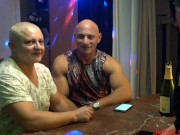 Cuckold Husband Shares His Wife With Young Bartender From A Swinger Club (Real) 1/16