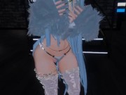 VRChat POV lap dance from a pretty neko girl 1/16