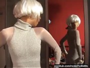 Sexy Nylon Pantyhose Encasement Hot Babe Fetish Dressing Up - Part 1 11/16