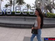 Rough sex with petite Thai amateur teen girlfriend who liked it hard