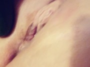 Teasing My Pussy with a Thick Cucumber And Squirting (Part 1) 10/16