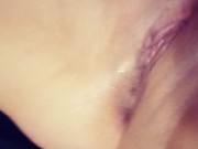 Teasing My Pussy with a Thick Cucumber And Squirting (Part 1) 16/16