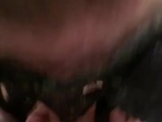 Sexy kitten gets Cum in mouth