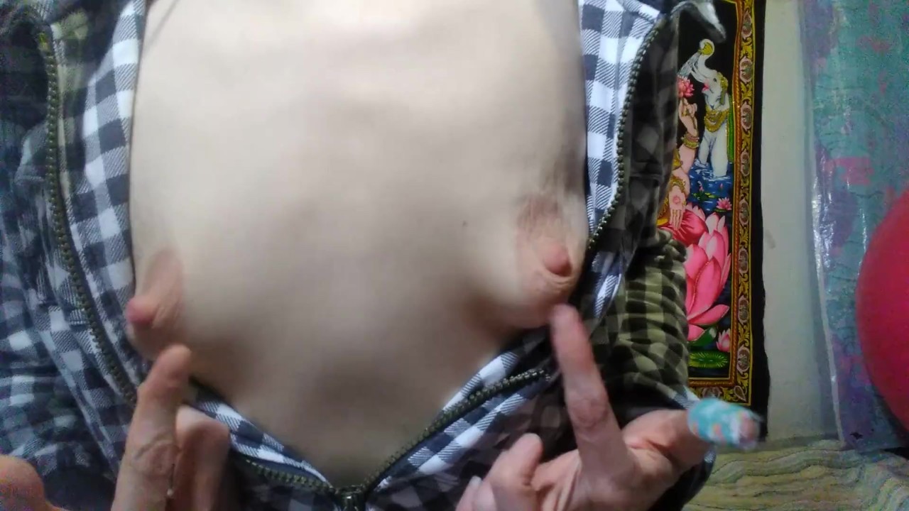Nudist Exhibitionist PinkMoonLust Shows Tiniest Titties Saggy ...