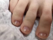 Closeup Dirtytalk body and foot tease *English* - Leyla Lovegood 12/16