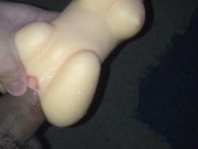 Sex with mini sex doll 2/16