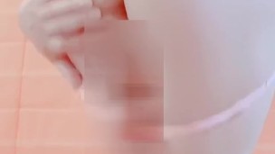 Crossdresser sissy solo play