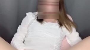 Crossdresser sissy solo jerkoff play