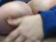 Thick white girl shoots milk shows off huge tits 5/16