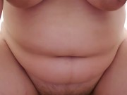 Desperate so I stuffed 2 dildos my pussy- dildo dp