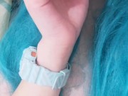  suck a big dildo in the bathroom while no one is around Loly_Kityy 3/16