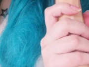  suck a big dildo in the bathroom while no one is around Loly_Kityy 9/16