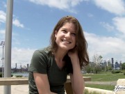 JamesDeen - HOTEL ROOM ROUGH DOGGYSTYLE SEX WITH BRUNETTE AMATEUR LUNA BAST 1/16