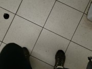 POV pussy fleece gas station desperate piss 15/16