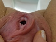 POV pussy fleece gas station desperate piss 7/16