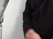 Johnholmesjunior caught AT 2:18 shooting his load in busy vancouver bathroom 12/16