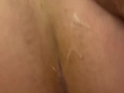 Mistress filming sub while pegging his ass up close 5/16