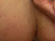 Mistress filming sub while pegging his ass up close 9/16